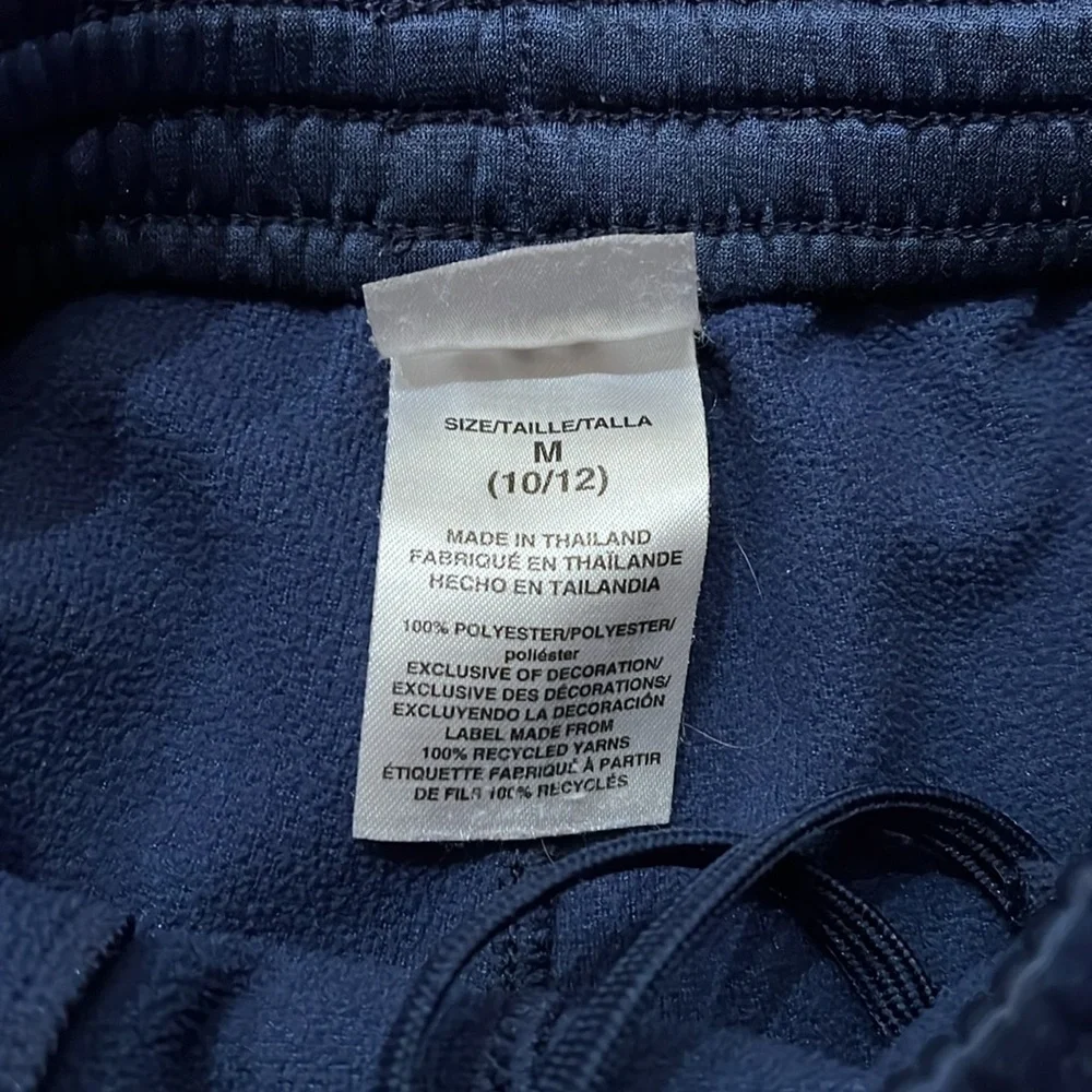 Adidas Boy’s Drawstring Joggers in Collegiate Navy Heather (M 10-12) - Picture 5 of 5